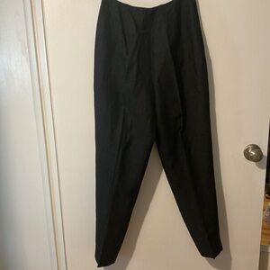 Classiques Entier Petites silk linen flat front pants